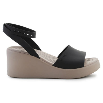 Crocs Brooklyn Basutės su kulno dirželiu ir platforma moterims 209406-07H