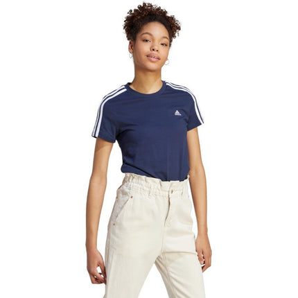 adidas Essentials Slim 3-Juosčių Marškinėliai Moterims IM2791