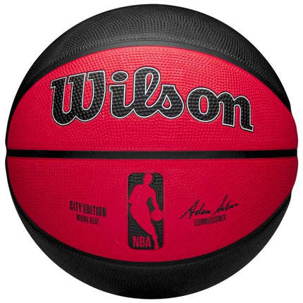 Wilson NBA komandos krepšinio kamuolys, Miamio Heat City Edition WZ4024216XB