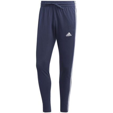 adidas Essentials Single Jersey Džersis Siaurėjantis Atviras Kraštas 3 Juostelės M IC0045
