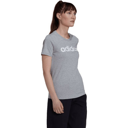 adidas Laisvalaikio Essentials Slim Logotipo Marškinėliai W HL2053