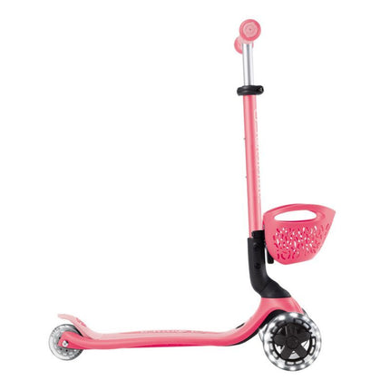 Globber Go•Up 360 Lights Jr 844-210 Scooter with Seat