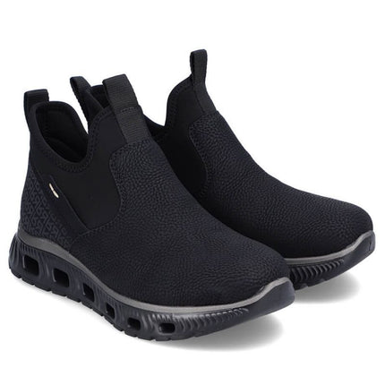 Rieker W RKR616 patogūs aulinukai be užsegimo, juodi