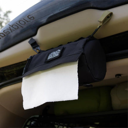 „Offlander“ popierinių rankšluosčių krepšys OFF_CACC_39KH