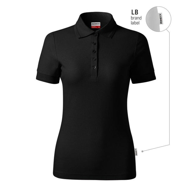 Malfini Reserve W MLI-R23LB Juodas Polo Marškinėliai