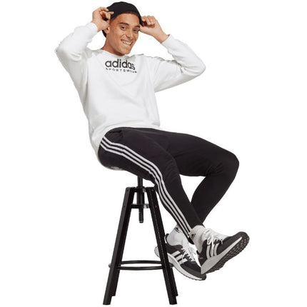 adidas Essentials Vienas džersis Siaurėjantis Atviras kraštas su 3 dryžuotomis juostelėmis M IC0044