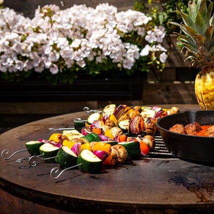 Bonfeu Bonbiza atvira rūdžių spalvos sodo laužavietė 8002R