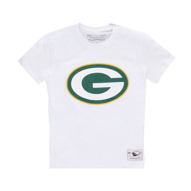 Mitchell & Ness NFL komandos logotipas Marškinėliai Green Bay Packers M BMTRINTL1053-GBPWHIT