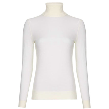 Calvin Klein Itin Plonos Vilnos Golfo Megztinis Moteriškas K20K204770