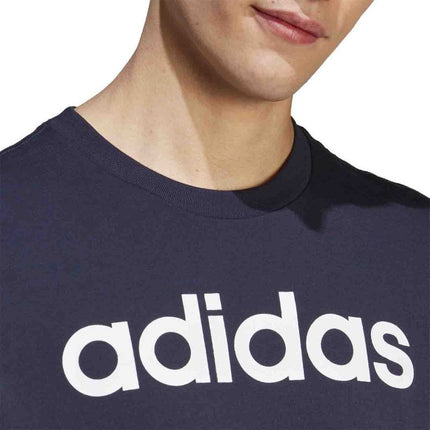 adidas Essentials Single Jersey Linijinis siuvinėtas logotipas Marškinėliai M IC9275
