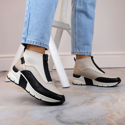 Rieker moteriški aulinukai RKR608 smėlio spalvos Rieker