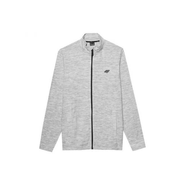 Džemperis 4F M 4FSS23TFLEM052, šviesiai pilkas melanžas