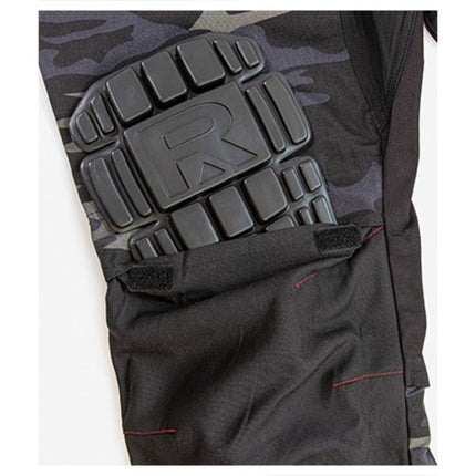 Rimeck Vertex Camo M MLI-W09C2 kamufliažo rašto tamsiai pilkos kelnės