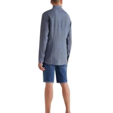 Tommy Hilfiger pigmentu dažyti lininiai marškiniai M MW0MW23147