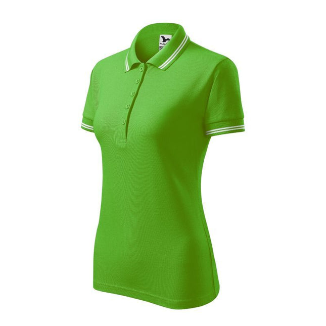 Adler Urban W MLI-22092 žalio obuolio polo marškinėliai
