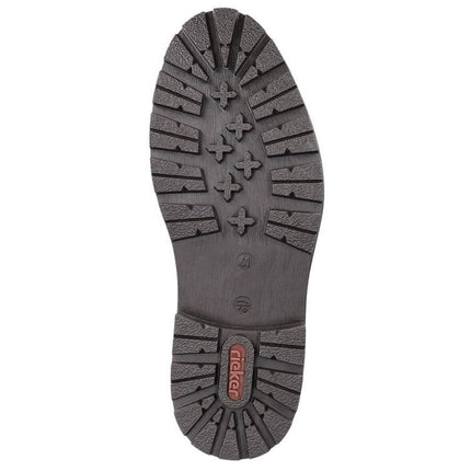 Rieker M RKR296A odrai odos aulinukai su vilnos pamušalu, juodi