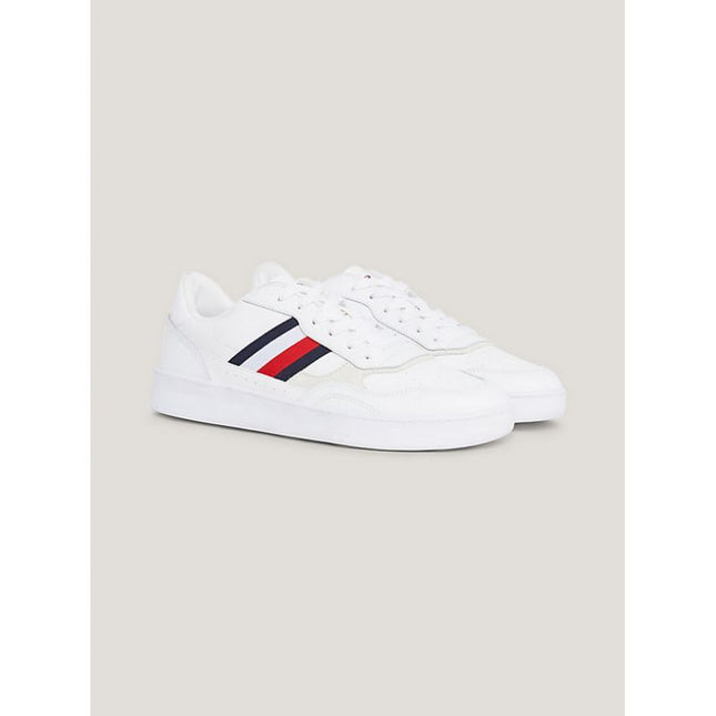 Tommy Hilfiger Court Cupsole Retro Lth Stripes M FM0FM04828YBS batai