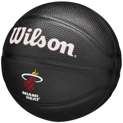 Wilson Team Tribute Miami Heat Mini Krepsinio Kamuolio Dydis Jr WZ4017607XB