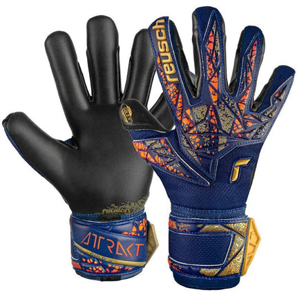 Reusch Attrakt Gold XM 5470945 4411 Vartininko Pirštinės