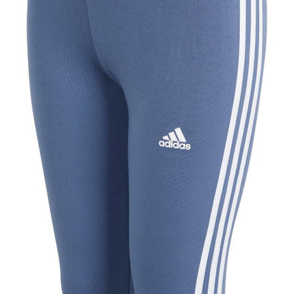 Adidas Essentials 3-Stripes Medvilninės tamprės paaugliams IS2633