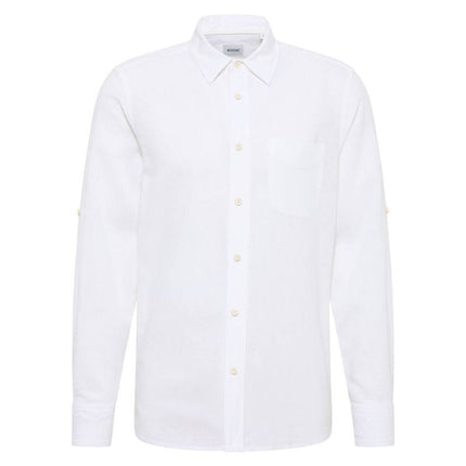 Mustang Clemens Lininė medvilninė marškininė M 1014356-2045