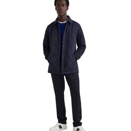 Tommy Hilfiger Mišrių medžiagų dygsniuota striukė M MW0MW27894