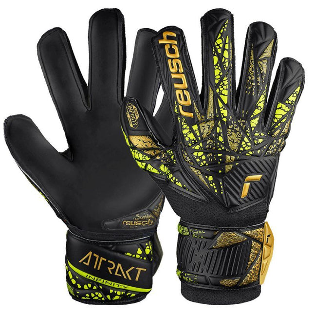 Reusch Attrakt Infinity Finger Support Jr Vartininko Pirštinės 54 72 710 7739