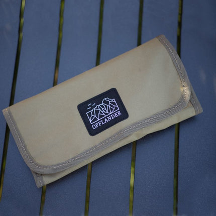 Stovyklavimo stalo įrankių rinkinys "Offlander" dėkle OFF_CACC_27