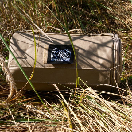 „Offlander“ popierinių rankšluosčių krepšys OFF_CACC_39KH
