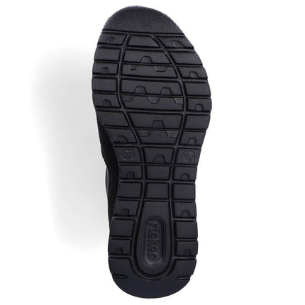 Rieker W RKR616 patogūs aulinukai be užsegimo, juodi