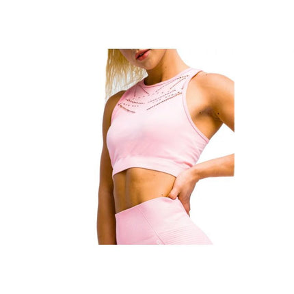 GymHero Venice Beach Top trumpa liemenėlė W BRA-SHORTMILKSHAKE