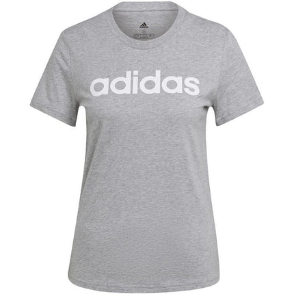 adidas Laisvalaikio Essentials Slim Logotipo Marškinėliai W HL2053