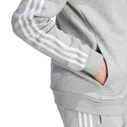 adidas Essentials Fleece džemperis su pilnu užtrauktuku ir 3 juostelėmis M IJ6479
