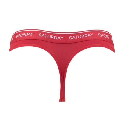 Calvin Klein Thong 7 vnt. apatinių kelnaičių komplektas W 000QF5937E