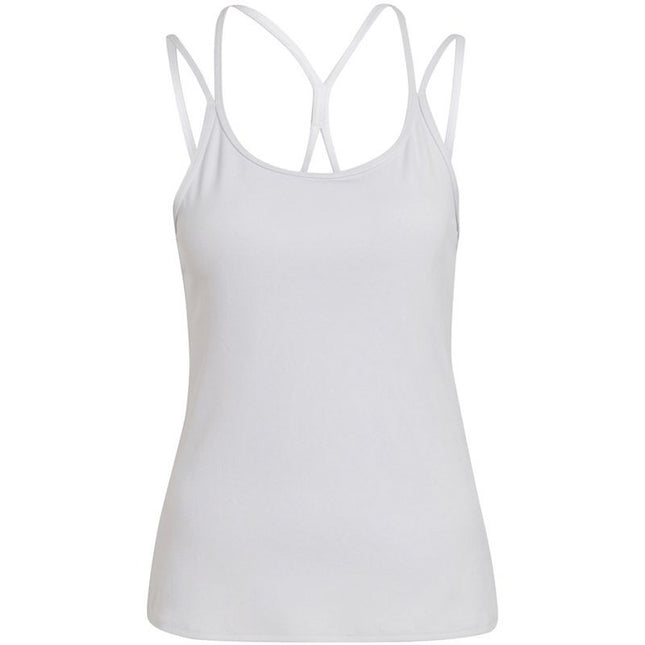 adidas Studio Slim Strappy Back Tank Top W HE3141