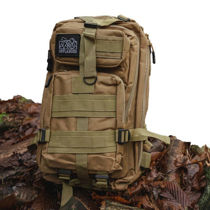 Žygio kuprinė „Offlander Survival“, 25 l, OFF_CACC_32KH