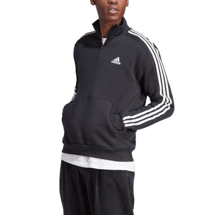 adidas Essentials Fleece 3-Stripes 1/4-Zip M HZ6235 džemperis