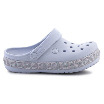 Crocs Crockband Geometric Glitter Band Clog Jr 210134-5AF šlepetės