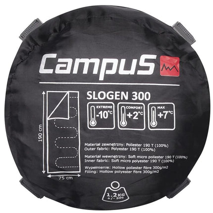Campus Slogen 300 Miegmaišis dešinės pusės CUP701123200