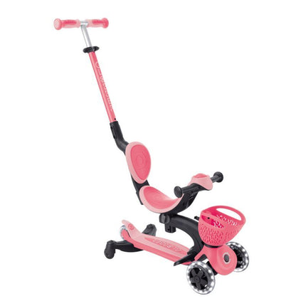 Globber Go•Up 360 Lights Jr 844-210 Scooter with Seat