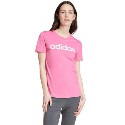 adidas Loungewear Essentials Slim Logo marškinėliai moterims W IY9191