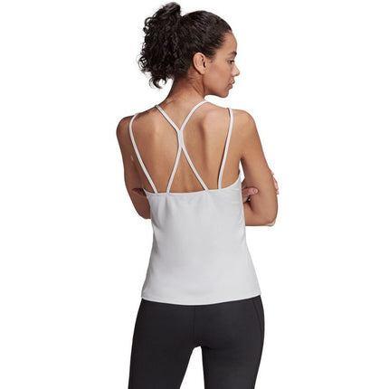 adidas Studio Slim Strappy Back Tank Top W HE3141