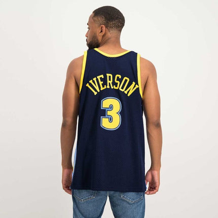 Mitchell & Ness NBA „Swingman“ Allen Iverson marškinėliai Denver Nuggets SMJY4205-DNU06AIVASBL