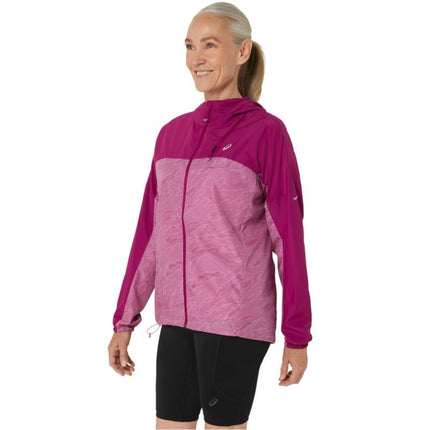Asics Fujitrail Moteriška sulankstoma apsauginė nuo vėjo striukė 2012C977-500
