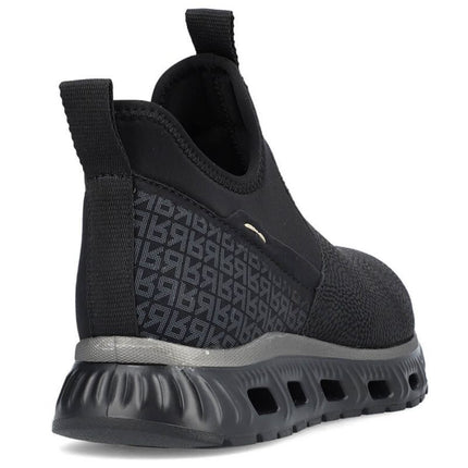 Rieker W RKR616 patogūs aulinukai be užsegimo, juodi