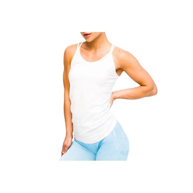 GymHero LA Classic Basic marškinėliai, balti