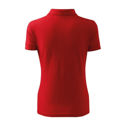 Malfini Pique Polo Free W MLI-F1007 raudonas polo marškinėlis
