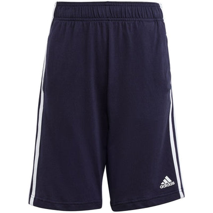 Adidas Essentials 3 juostelių megzti šortai jaunimui HY4717