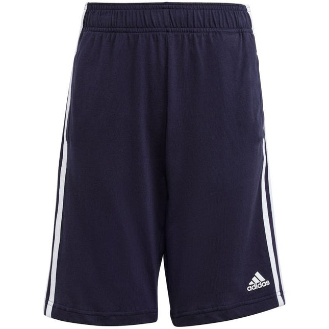 Adidas Essentials 3 juostelių megzti šortai jaunimui HY4717