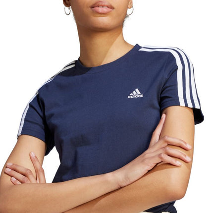 adidas Essentials Slim 3-Juosčių Marškinėliai Moterims IM2791